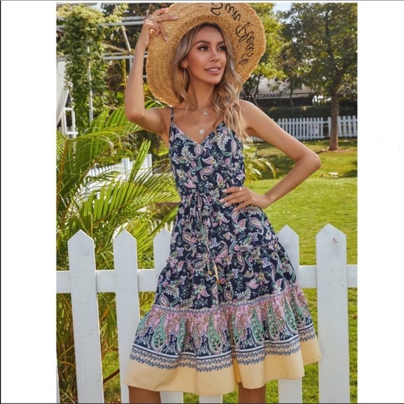 Kmboutique Dresses & Skirts - 🆕Boho Style Dress by @KMOORE_PM Wholesale